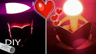 DIY Pvc pipe lights - I Love You - Valentine diy craft - A unique gift for a love one