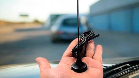 how to fix a broken antenna on a portable tv