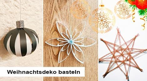 Weihnachtsdeko basteln
