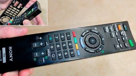 Clean tv remote SONY - How to open sony remote TV - Cleaning and disassembly
