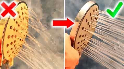 Repair Shower Head - Shower head is humming - Fix Shower Head Low Water Pressure