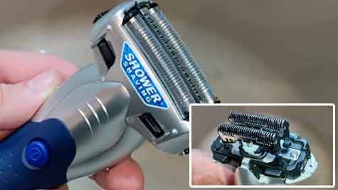 How to sharpen electric foil shaver - Quick and easy - Toothpaste will help - Blade polishing