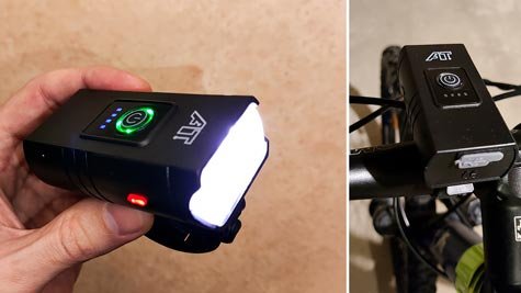 LED Bicycle Front Light with Type-C Rechargeable Battery – MTB and Road Bike Review