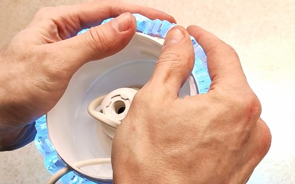 Turn an Old Vase into a Designer Light: DIY Magical Crystal Lamp. Step 4: LifeKaki Pro Trick