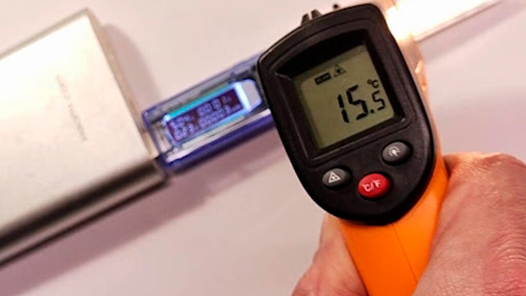 Cheap electronics often overheat. I ran these lights for over 10 minutes and measured the temperature with an IR thermometer.