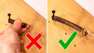 How to Tension a Stiff Spring – Safe Method