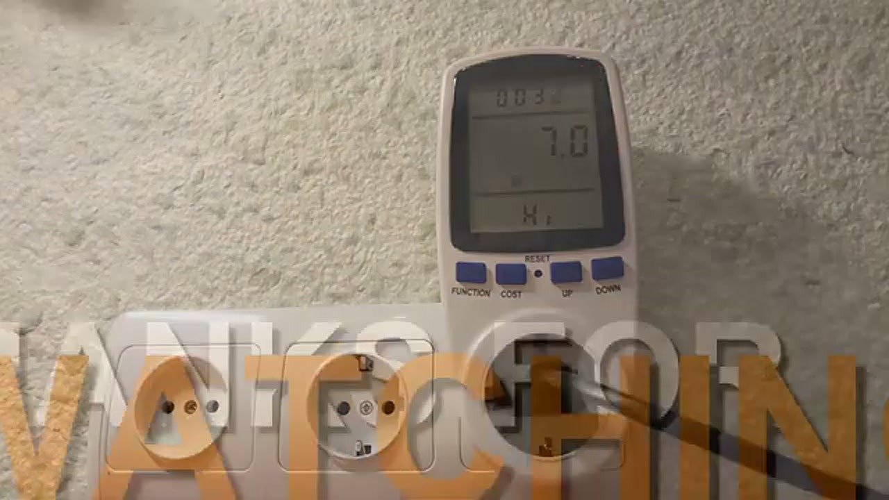 Measuring active load performance on the digital display
