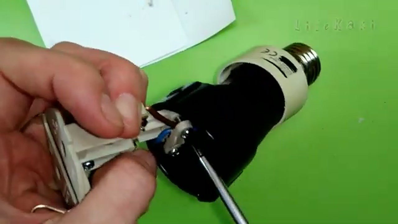 Securing the electrical terminal inside the housing