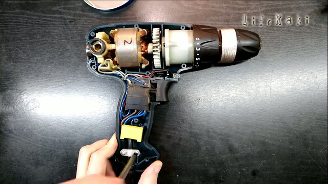 Inspecting internal wiring and switch assembly