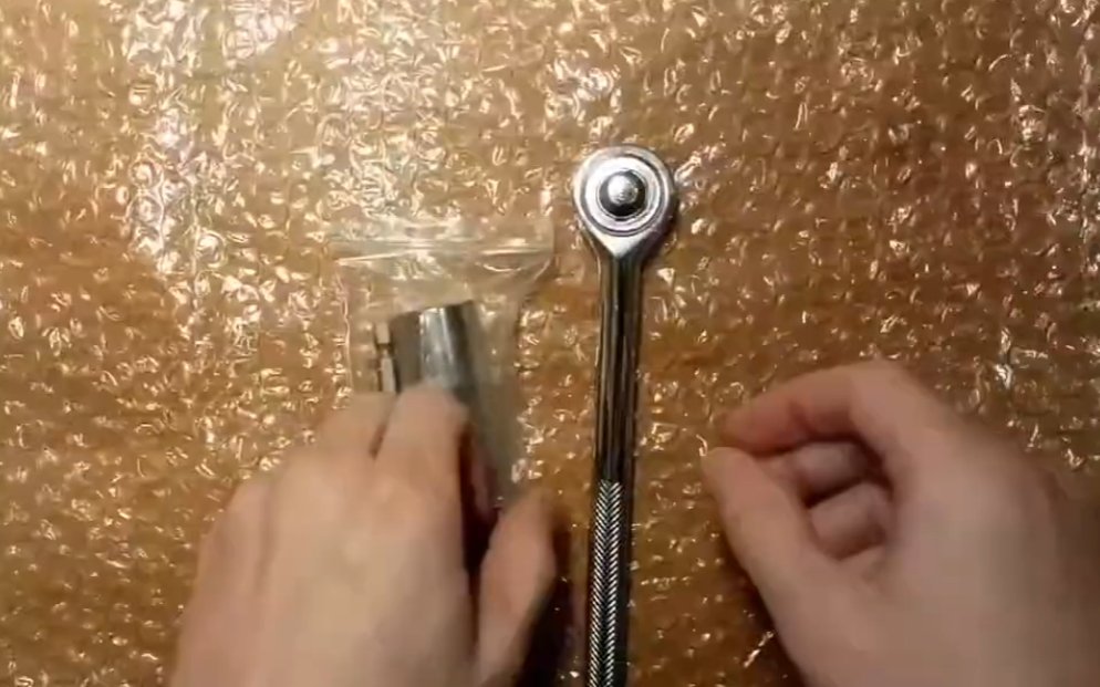Unboxing do kit de soquete universal Toptillo