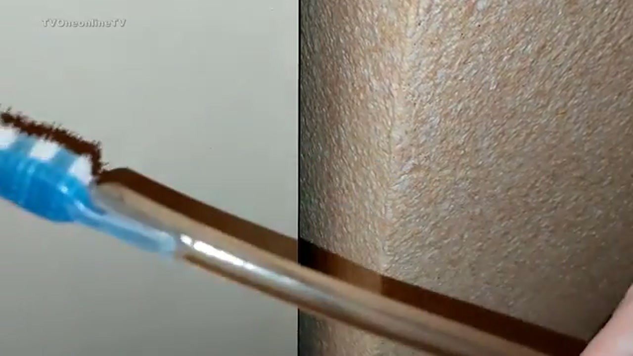 Connecting the custom toothbrush nozzle to the vacuum hose