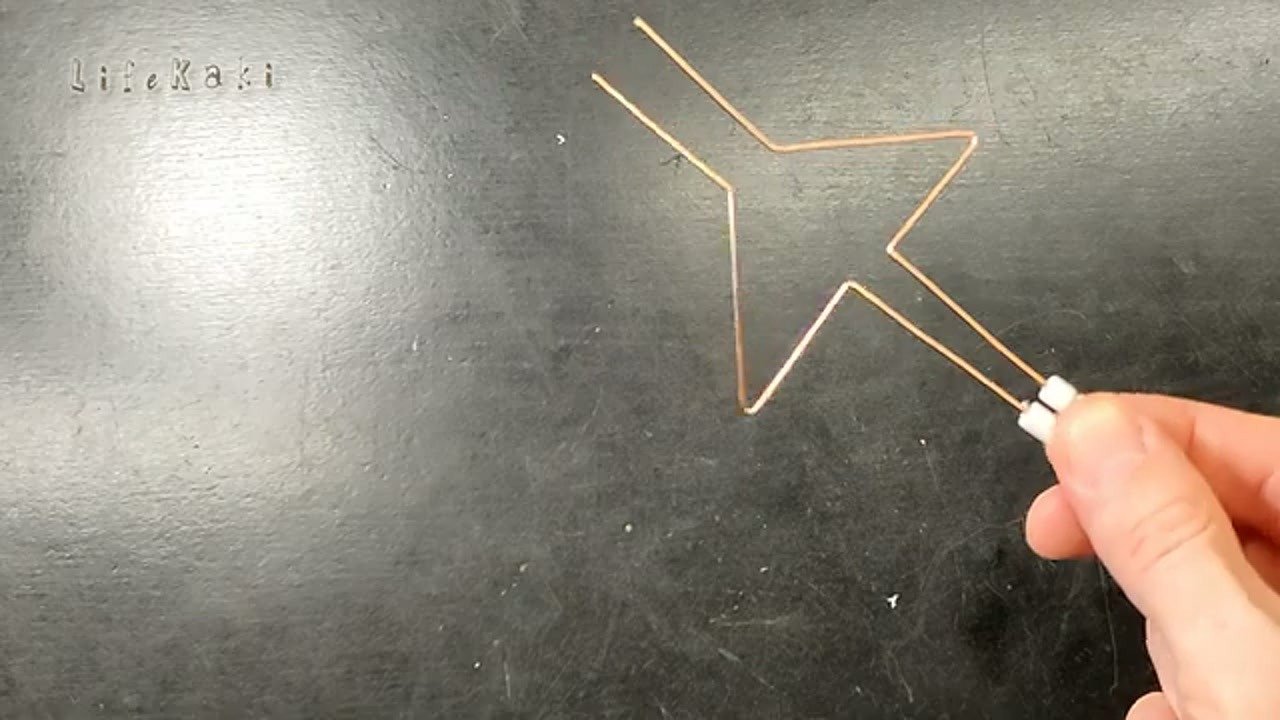 Sternförmige Antenne