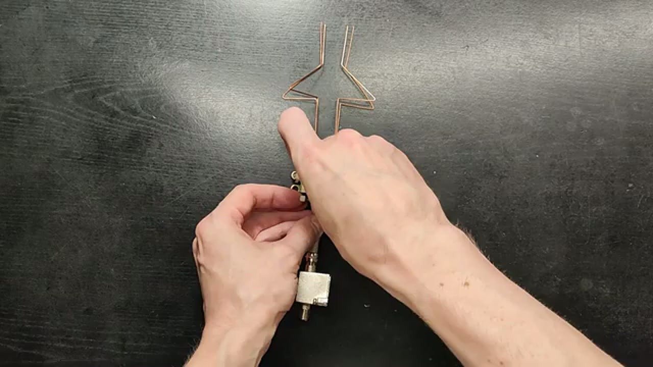 Fertige Antenne