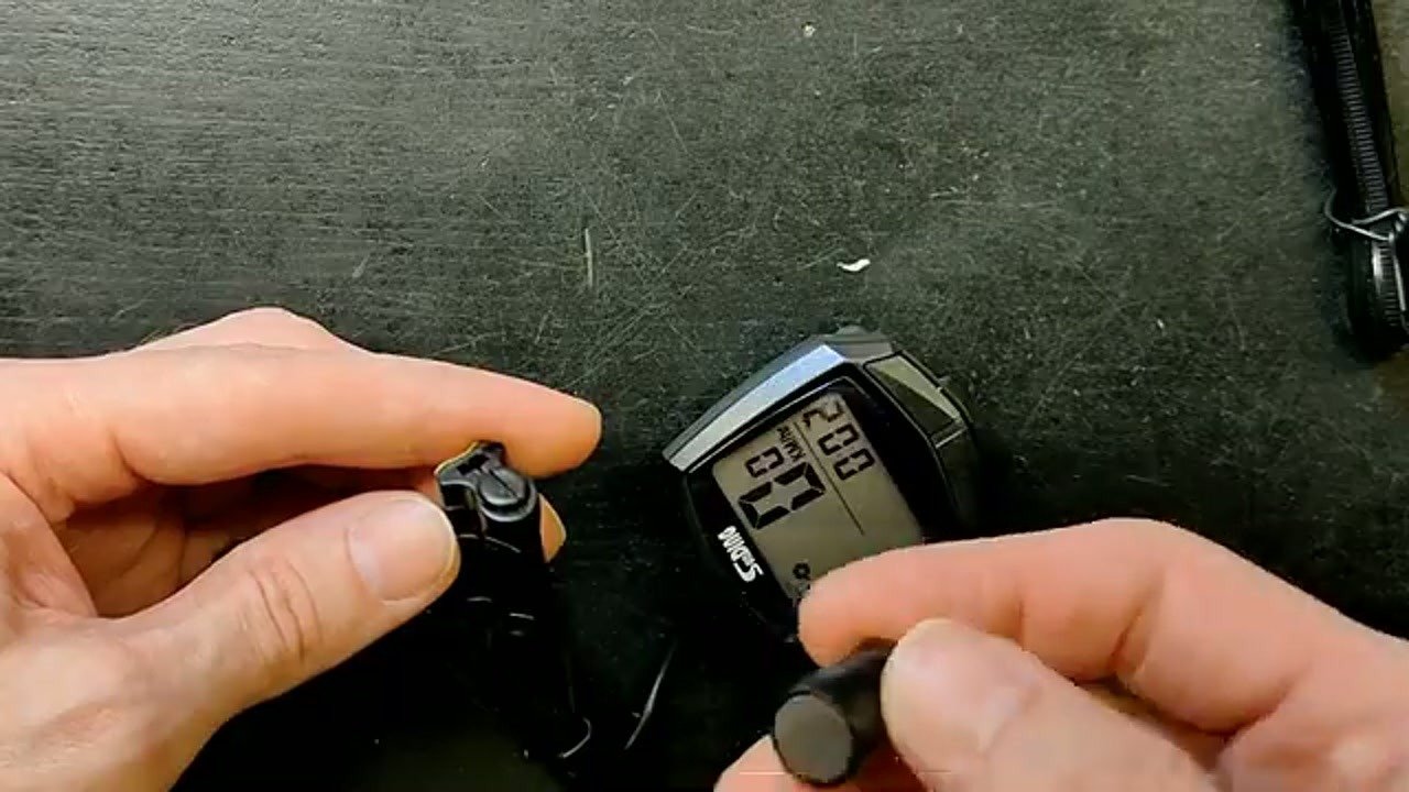 Aligning the sensor and wheel magnet
