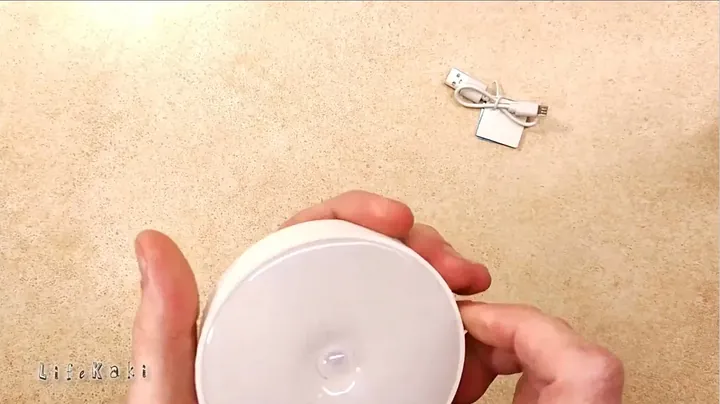 Opening the plastic case to inspect the circuit board